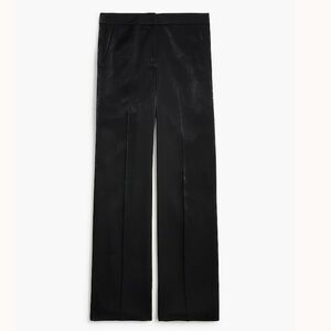 J. Crew High-shine wide-leg pant